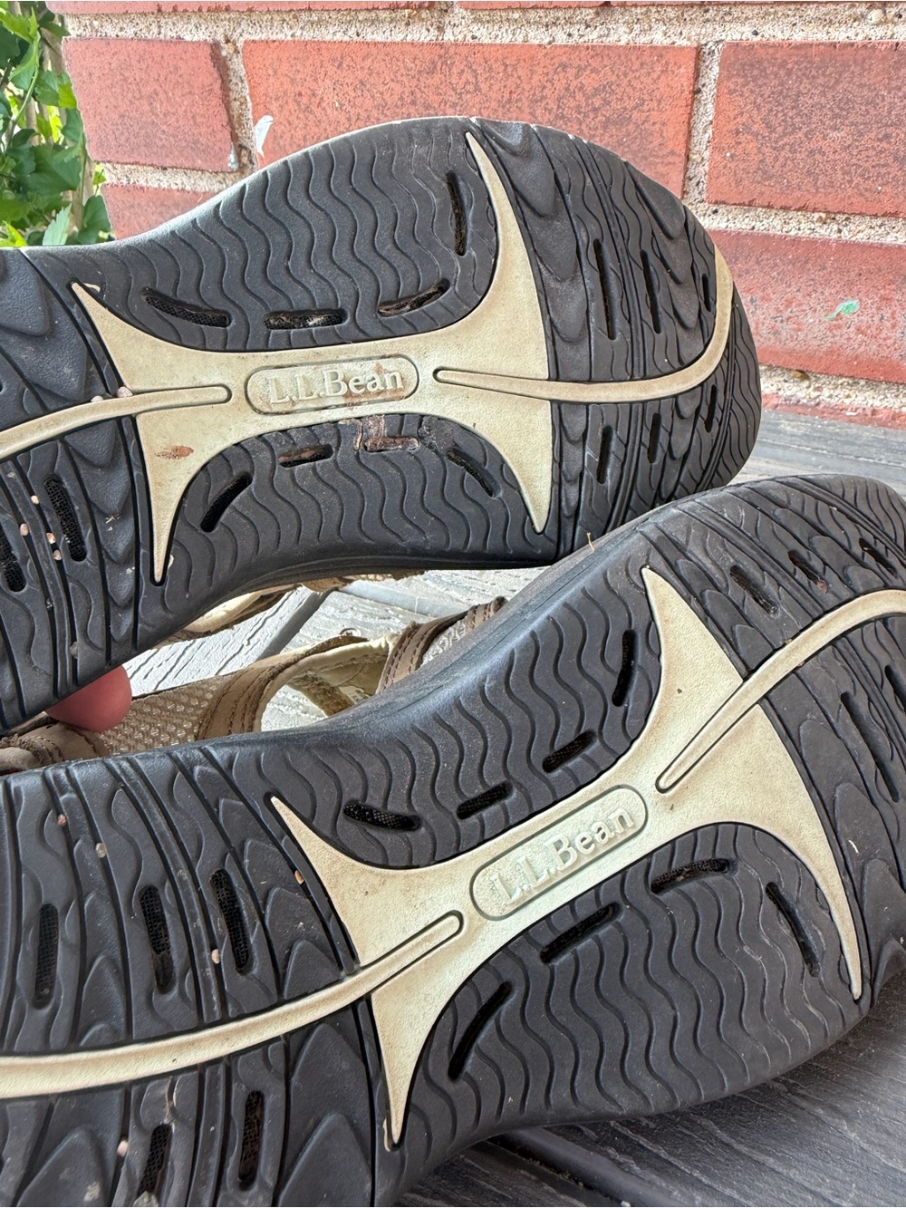 L.L. Bean Sport River Hiking Sandals Outdoor Water Trail Shoes Comfort Size 9 - Picture 15 of 15
